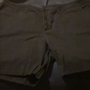 Faded Glory Black Shorts